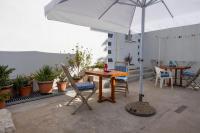 Balkón alebo terasa v ubytovaní Apartments Small pleasure
