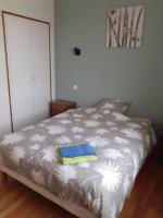 Posteľ alebo postele v izbe v ubytovaní Gîte de la traverse, 2 à 6 personnes