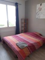 Posteľ alebo postele v izbe v ubytovaní Gîte de la traverse, 2 à 6 personnes