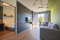 Posteľ alebo postele v izbe v ubytovaní RentPlanet - Apartamenty Schroniskowa