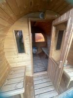 Plán poschodí v ubytovaní Osada Marcowa - Niebieski Domek z sauną & jacuzzi