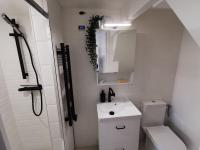 Kúpeľňa v ubytovaní L Annexe - Studio avec Piscine Privee