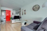 Posezení v ubytování Apartamento loft en plaza España - gran vía