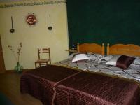 A bed or beds in a room at Casa Rural Ezkibel by clabao