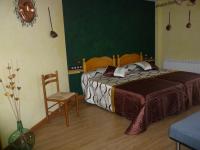 A bed or beds in a room at Casa Rural Ezkibel by clabao