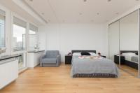 Posteľ alebo postele v izbe v ubytovaní Apartments The View by Noclegi Renters