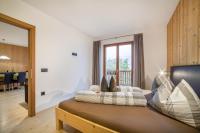 Posteľ alebo postele v izbe v ubytovaní Residence Kalchgruberhof Bergfichte