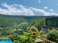 Plán poschodí v ubytovaní Gites en Ardèche avec Piscine et vue magnifique sur la vallée