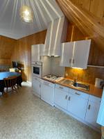 Kuchyňa alebo kuchynka v ubytovaní Villa Prairie Mont-Dore 7 Appartements