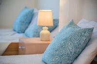 A bed or beds in a room at Diogenis villa