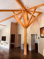 Plan piętra w obiekcie L estanguet maison octogonale en forêt