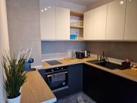A kitchen or kitchenette at Апартамент RESORT SENSATION 3