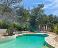 Bazén v ubytovaní Avignon : Le Mas Cott, le paradis dans la nature alebo v jeho blízkosti