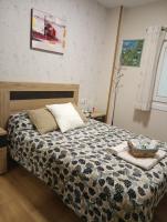 Postel nebo postele na pokoji v ubytování Albergue Camiño Real