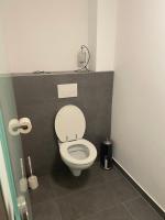 Kúpeľňa v ubytovaní Ruhiges Appartement im Grünen