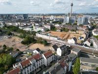 Půdorys ubytování 4* Boutique Zimmer am Düsseldorf Hafen + ÖPNV & TG