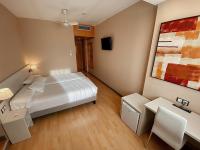 Cama o camas de una habitación en Spa Hotel Ciudad de Teruel
