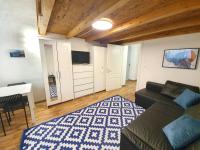 TV a/nebo společenská místnost v ubytování Casa Marsili - Luxury Apartment