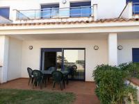 Balkón alebo terasa v ubytovaní Casa cerca del mar con piscina, a/c opcional, admite mascotas, playa para perros, Deltebre - ES-184-17