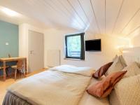 Posteľ alebo postele v izbe v ubytovaní Alluring Apartment in Bichlbach