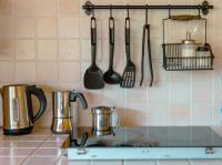 Kuchyň nebo kuchyňský kout v ubytování Els Apartaments del bosc