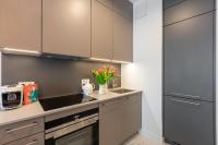 Kuchyňa alebo kuchynka v ubytovaní Apartament Wenecja Romantyczna - Młyn Maria - Art Apartments