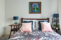 Posteľ alebo postele v izbe v ubytovaní Apartament Wenecja Romantyczna - Młyn Maria - Art Apartments