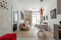 Posedenie v ubytovaní Apartament Wenecja Romantyczna - Młyn Maria - Art Apartments