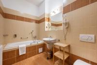 Koupelna v ubytování Hotel Studanka