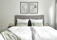 Postel nebo postele na pokoji v ubytování City-Apartment No 2