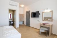 Posteľ alebo postele v izbe v ubytovaní Bella Karpathos Villas