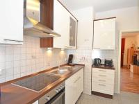 Kuchyň nebo kuchyňský kout v ubytování Villa Strandidyll Wohnung 9