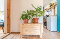 Kuchyň nebo kuchyňský kout v ubytování Apartament Latynoski z ogrodem - Dream Apart