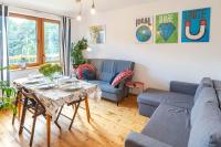 Posezení v ubytování Apartament Latynoski z ogrodem - Dream Apart