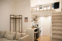Plán poschodí v ubytovaní Parisian refurbished loft near Montmartre