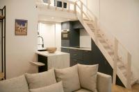 Plán poschodí v ubytovaní Parisian refurbished loft near Montmartre