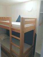 Posteľ alebo postele v izbe v ubytovaní Appartement 6/7 personnes pied des pistes à Plagne centre
