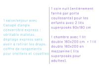 Plán poschodí v ubytovaní Appartement 6/7 personnes pied des pistes à Plagne centre