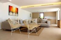 Część wypoczynkowa w obiekcie Beautiful Mallorca Villa Can Raime 4 Bedrooms Gorgeous Garden Private Pool Palma