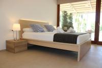 Łóżko lub łóżka w pokoju w obiekcie Beautiful Mallorca Villa Can Raime 4 Bedrooms Gorgeous Garden Private Pool Palma
