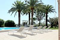 Basen w obiekcie Beautiful Mallorca Villa Can Raime 4 Bedrooms Gorgeous Garden Private Pool Palma lub w pobliżu