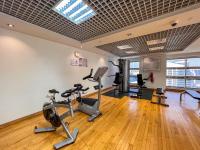 Fitness centrum a/nebo fitness zařízení v ubytování Cosmos Living Modern Studio Near Dubai Marina