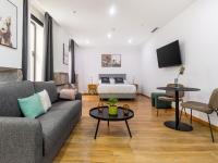 Posezení v ubytování limehome Madrid San Lorenzo