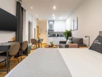 Posezení v ubytování limehome Madrid San Lorenzo