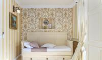 Łóżko lub łóżka w pokoju w obiekcie Villa Carolus-Luxurious Istrian Villa