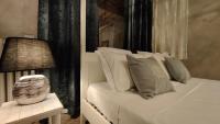 A bed or beds in a room at Podere Le Vedute