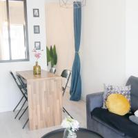 Część wypoczynkowa w obiekcie Joli studio dans le centre ville de Brest
