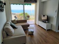 A seating area at Mercedes Torremolinos Central 2 Bedroom, Sea Views