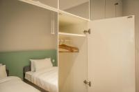 A bed or beds in a room at Hermes Apartment on Aristotelous Midas Home