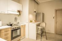 A kitchen or kitchenette at Hermes Apartment on Aristotelous Midas Home